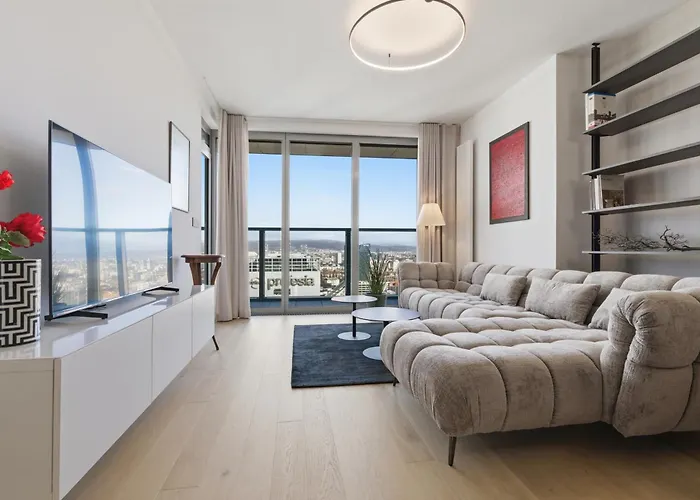 Lejlighed Eurovea Tower 33rd Floor Free Parking *